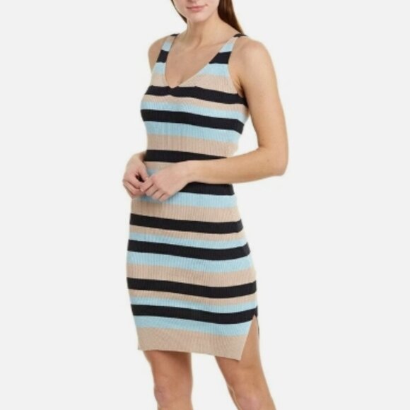 BCBGMAXAZRIA Striped Tank Dress S - Picture 7 of 8
